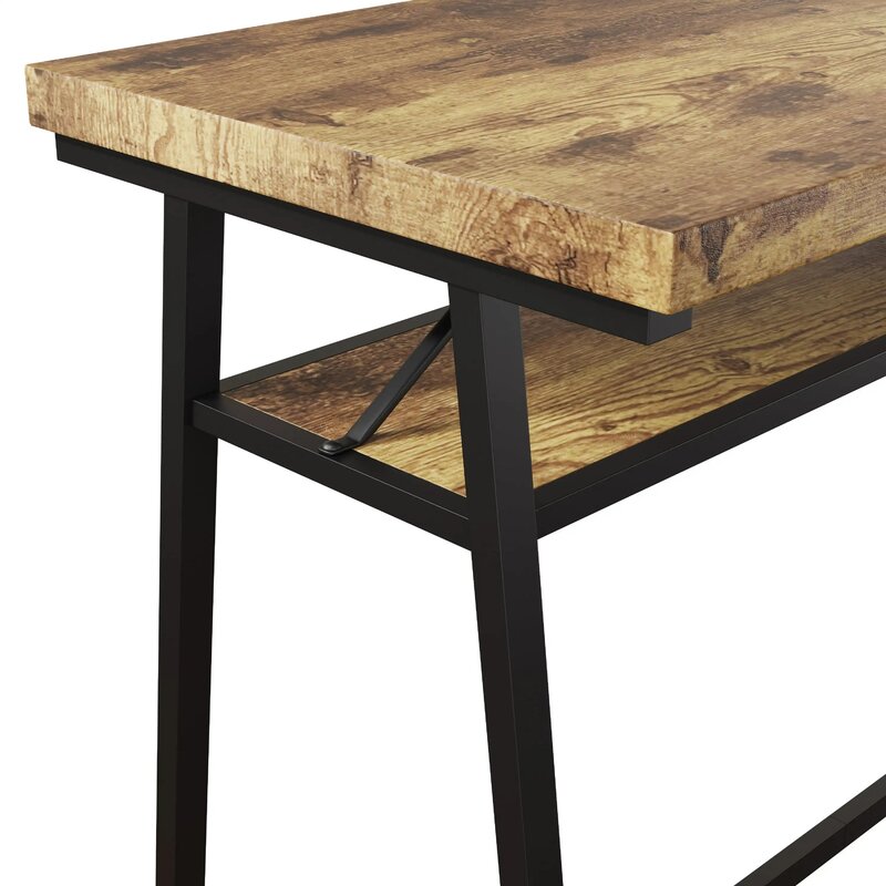Juego de mesa de Pub de 3 piezas, mesa de Bar de cocina con 2 sillas, marco de Metal, altura de mostrador, juegos de mesa de comedor