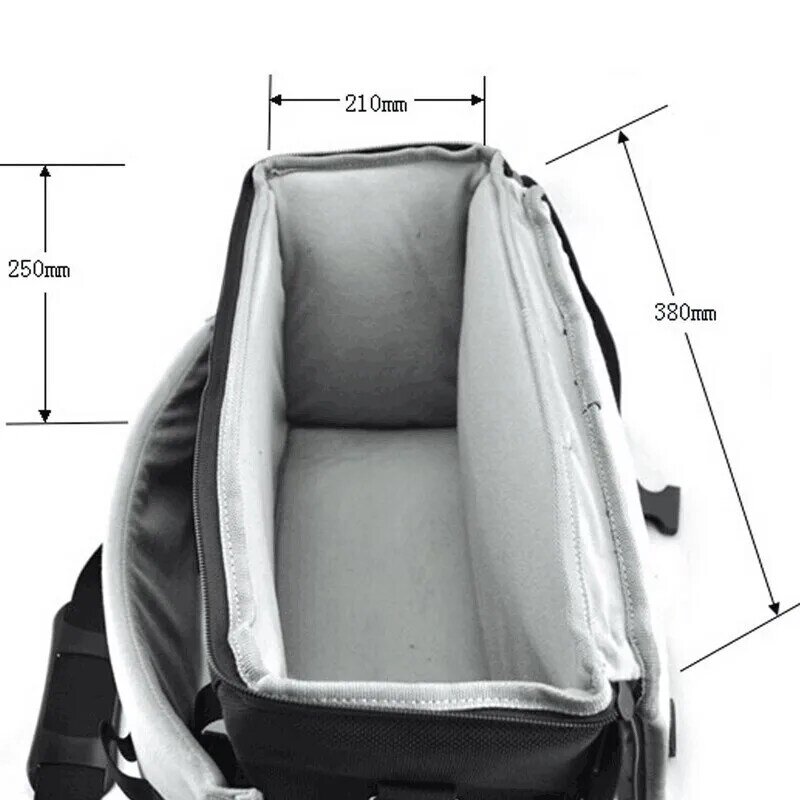 Visionking-Portátil Nylon Shoulder Bag, Telescópio Spotting Scope, Bolsas Bordados, Impermeável Insert Carry Case, 38x25x21cm