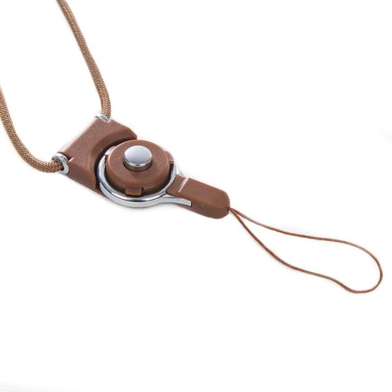 Съемный шейный ремешок Ожерелье длинный шнурок держатель для мобильной Фотокамеры USB флэш-накопитель ключи ID карта значок