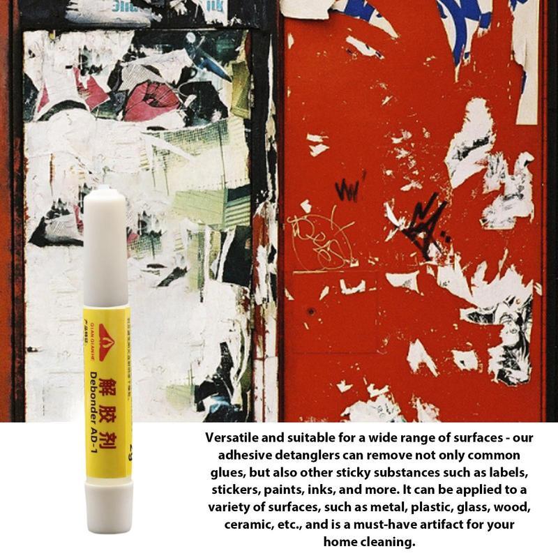 UV Gel Nail Glue Remover Removedor de Força Profissional, Nail Glue Debonder, Removedor Adesivo Rápido para Pontas de Unhas, 50ml