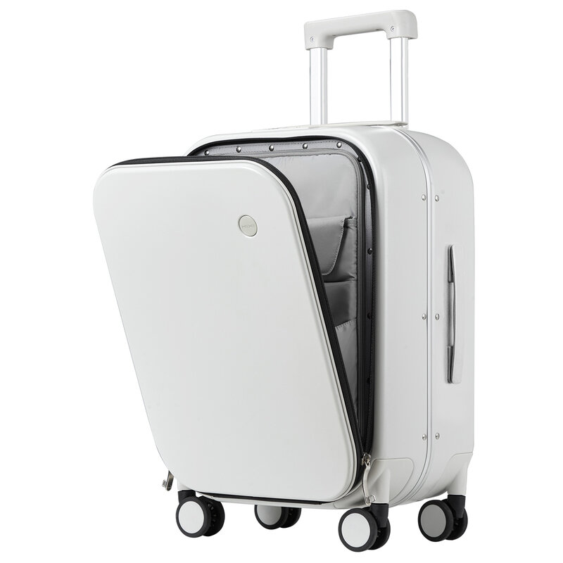 Valise de conception de brevet MIGHTS, cadre en aluminium, bagage à main, bagage à roulettes, belle cabine d'embarquement, 18 ", 20", 24 ", M9260