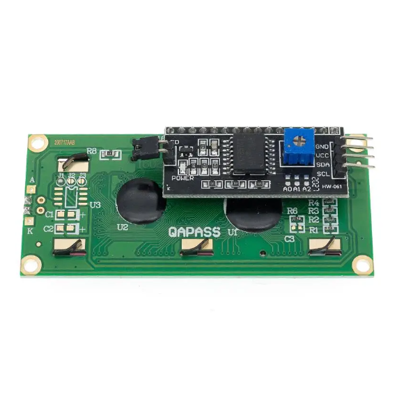 Interface de exibição LCD para Arduino, tela azul e amarela, tela verde, caracteres 16x2, PCF8574, IIC, I2C, LCD1602, 5V
