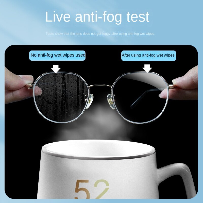 Linsen wischt Anti-Fogging-Linsen reinigung Anti-Fogging-Artefakt Brille Stoff Linse Bildschirm Zubehör Großhandel