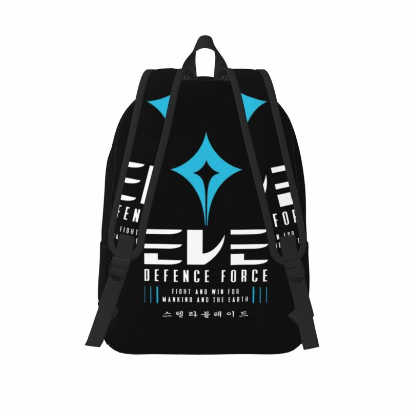 Stellar Blade Eve Force Game fajny plecak trwały plecak do pracy w szkole średniej dla mężczyzn kobiety torba na ramię na laptopa