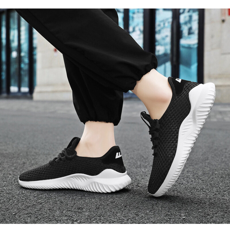 Running shoes for men's 2024 summer new single shoe wow super breathable Korean version men's casual sports shoes39-44
