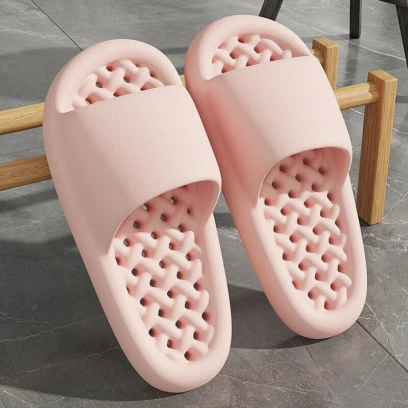 Sandal kamar mandi Pria Wanita, ukuran besar 46 47 sandal rumah cepat kering anti-selip sandal pantai musim panas