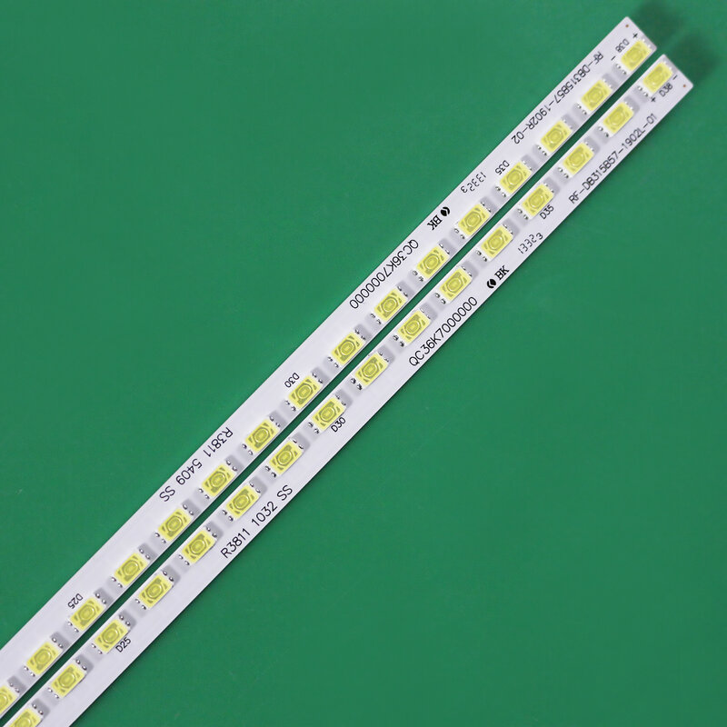 Strip lampu latar LED, 2pcc/set 38LED untuk RF-DB315B57-1902L-01 RF-DB315B57-1902R-02