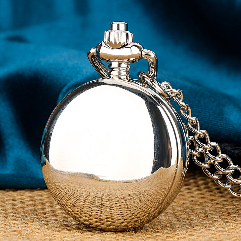 Collar de plata con cadena colgante para mujer, pequeño y pequeño tamaño, diseño de flores, accesorios de joyería, reloj de bolsillo