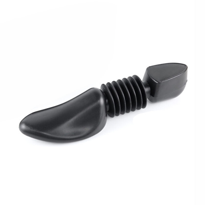 Ensanchador de zapatos negro, expansor de plástico ajustable, ajuste para mantener el estante portátil, herramienta de ensanchador práctico