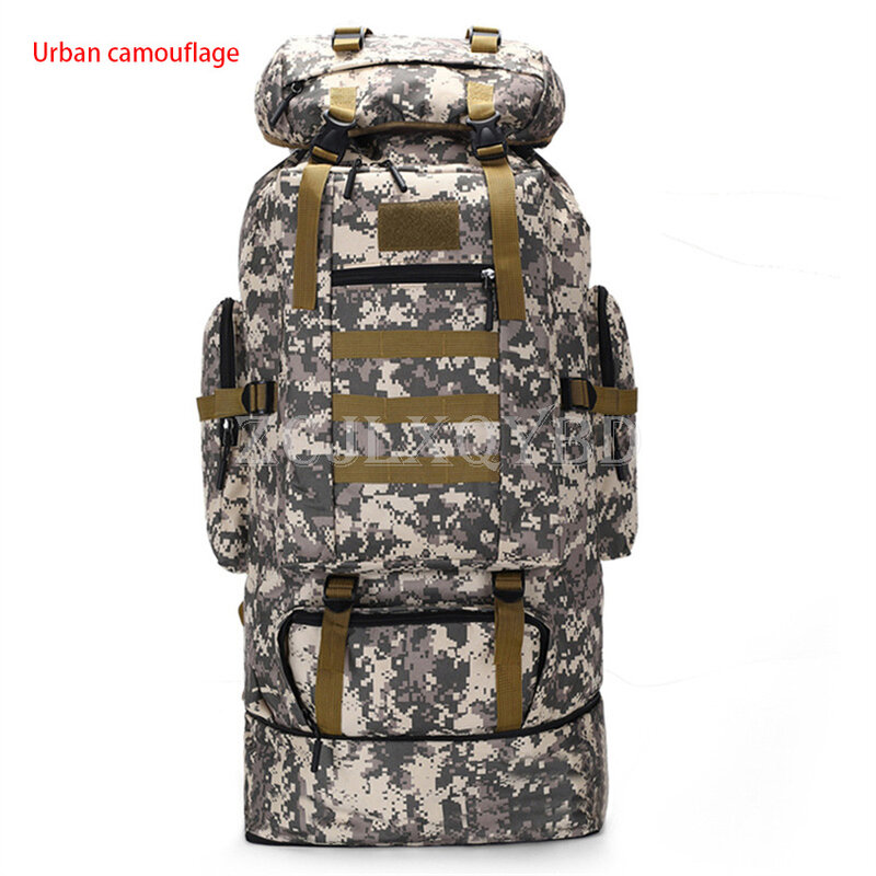 100L Wandern Camping Camouflage Softback Rucksack Militärische Taktische Tasche Im Freien Bergsteigen Tasche Ausgehenden Rucksack