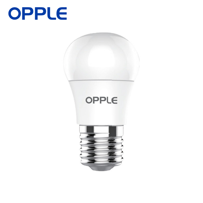 OPPLE-lâmpada LED de poupança de energia, lâmpadas, 3W, 3000K, 4000K, 6500K, 220V, B22, alta qualidade, E27