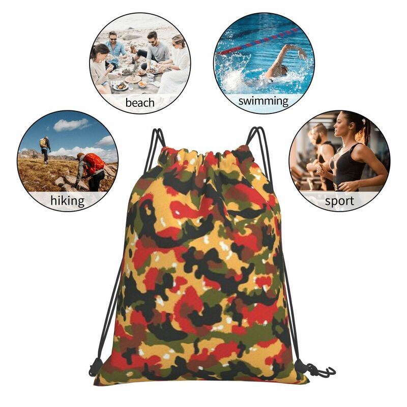ポータブルalpenflage tazバックパック、カジュアルドローストリングバッグ、バンドルポケット、雑貨バッグ、旅行、学校用ブックバッグ