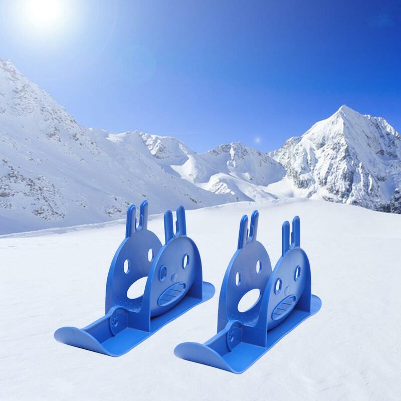 Ski Balance Fiets Slee 2 In 1 Duurzaam Geen Pedaal Training Fiets Ski Slee Voor