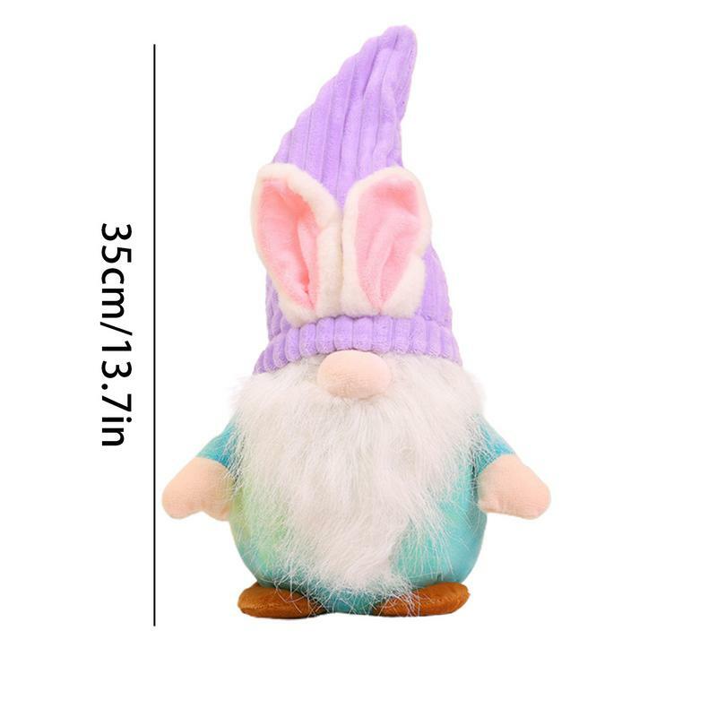 Easter Gnomes Decor Decorative Stuffed Easter Gnomes Cute Easter Decor Collectible Dwaft Dolls For Dining Table Bedside Living