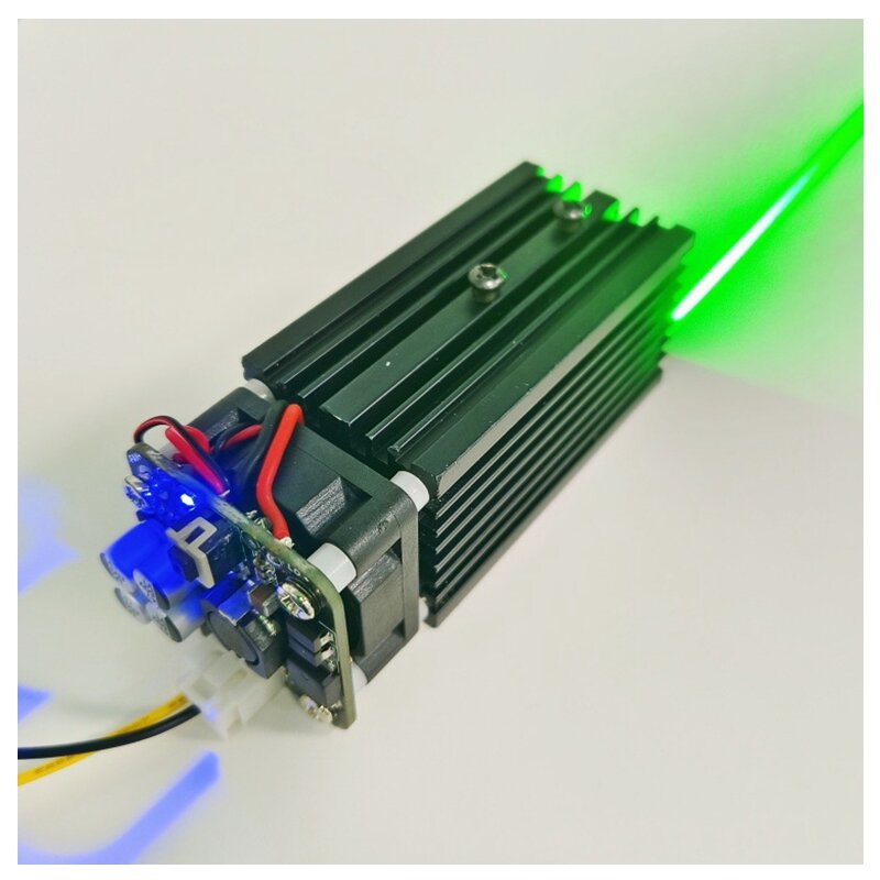 300 нм, 700 МВт, зеленый/нм, МВт, лазерный модуль с красной линией, Предупреждение Laser