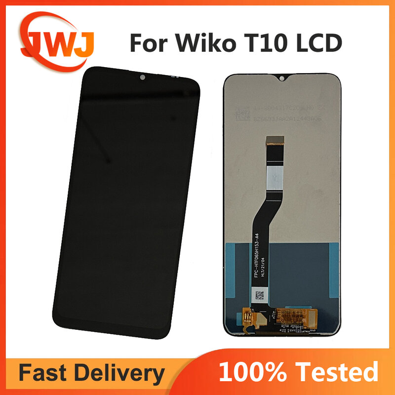 Pantalla LCD táctil para teléfono móvil, montaje de cristal con Sensor digitalizador para Wiko T10 W-V673, piezas de repuesto