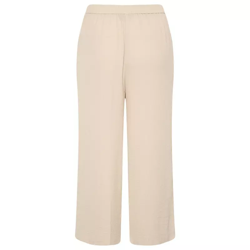 Plus Size elastico con coulisse in vita estate sciolto elegante pantaloni a gamba larga tasca laterale leggero pantaloni dritti Casual 6XL 7XL
