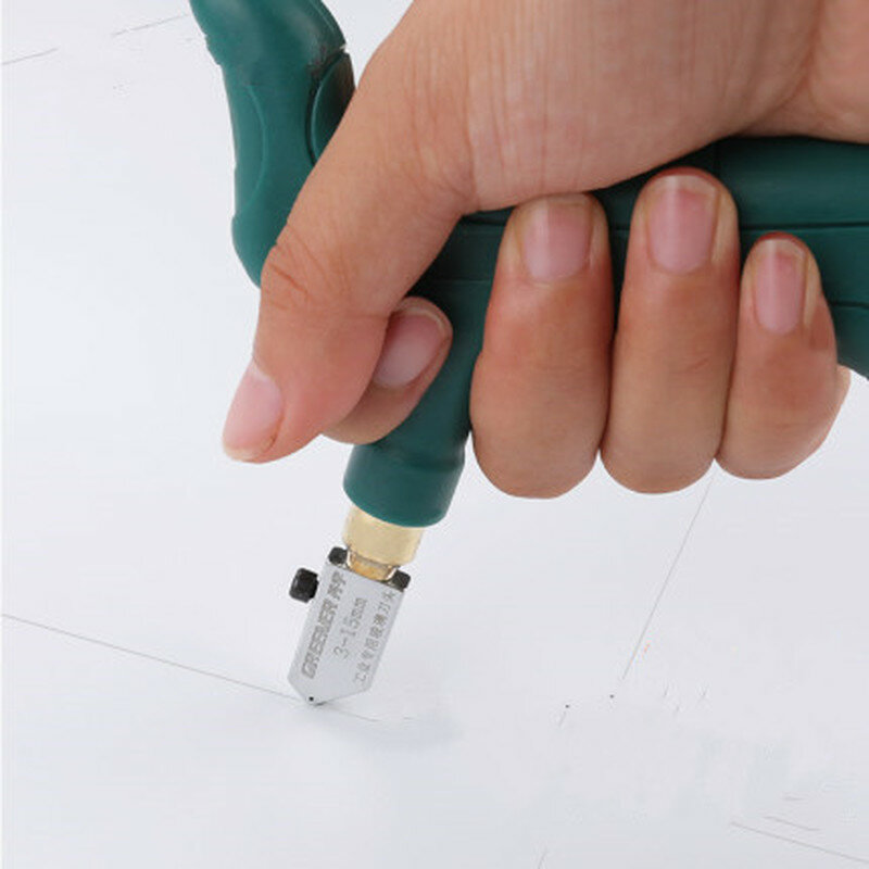 คุณภาพสูงกระเบื้องตัด Divider มือถือขนาดใหญ่เซรามิคกระเบื้องเปิด Scribing มีดล้อลูกกลิ้งตัดเครื่องมือก่อสร้าง