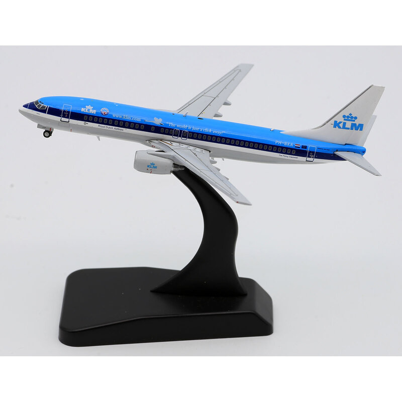 XX40001 Alloy Collectible Plane Gift JC Wings 1:400 KLM Royal Dutch Airlines Boeing B737-800 Diecast Aircraft Jet Model PK-GFQ