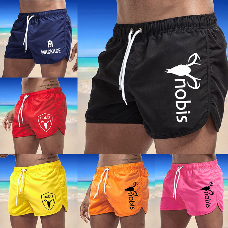Men's Beach Shorts Luxury Board Shorts Summer Swimming Shorts Vacation Mens Swim Trunks Quick Drying Durable Fitness Gym Shorts