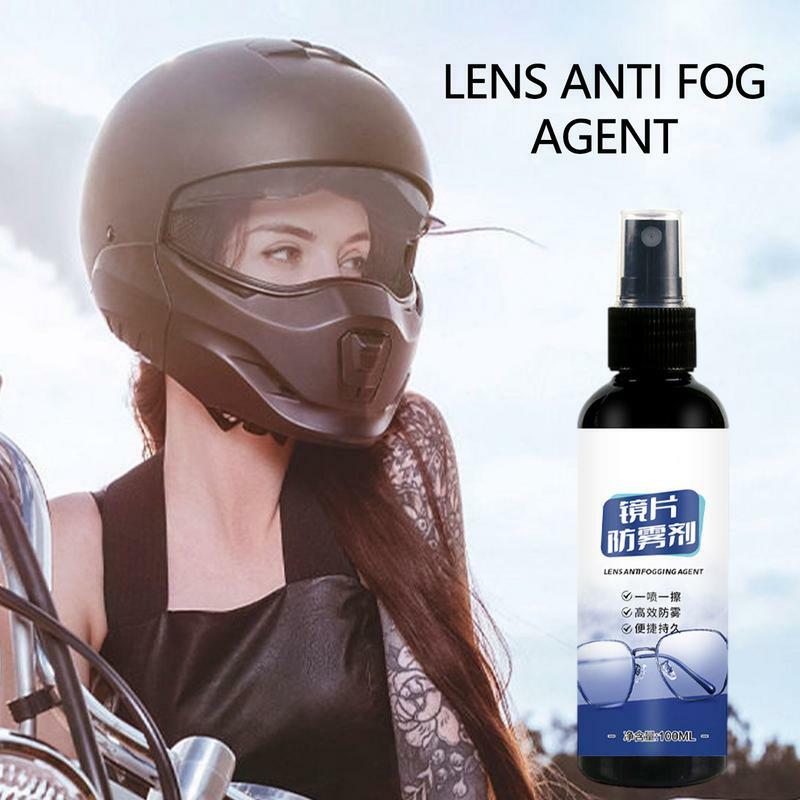 Spray antiappannamento 100ml agente Spray antiappannamento parabrezza per auto Anti-pioggia per specchietti auto accessori per auto di protezione a lunga durata