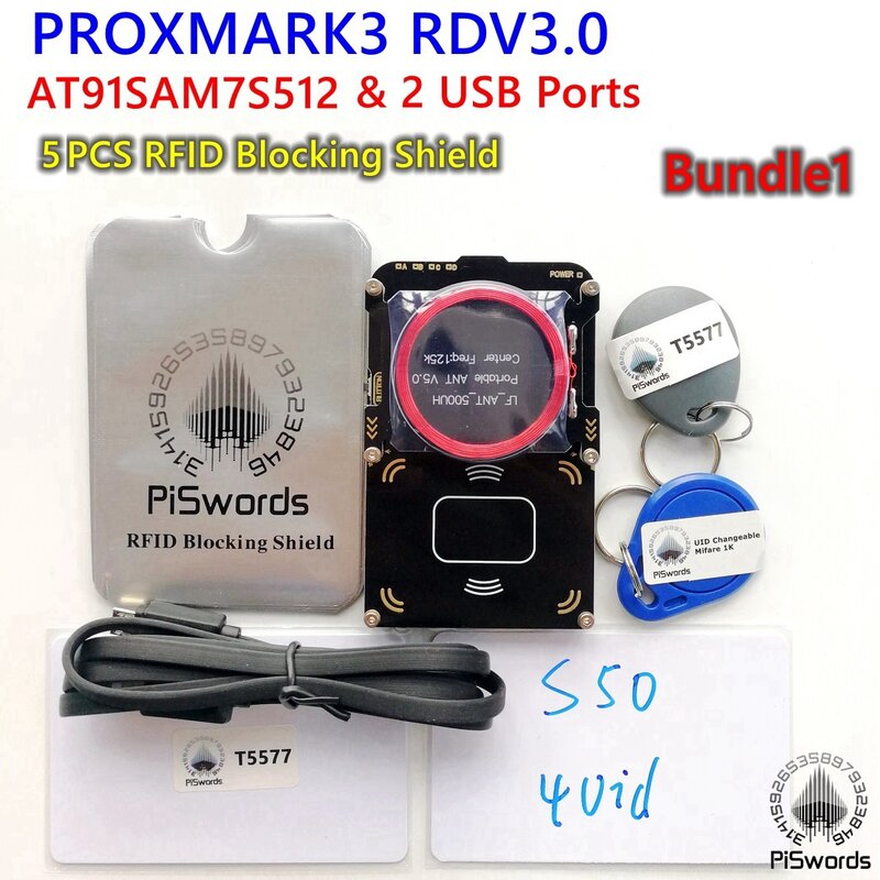 New Develop Suit Kits 3.0 Proxmark NFC PM3 RFID Reader Writer For RFID NFC Card Copier Clone Crack 2 USB Port 512K