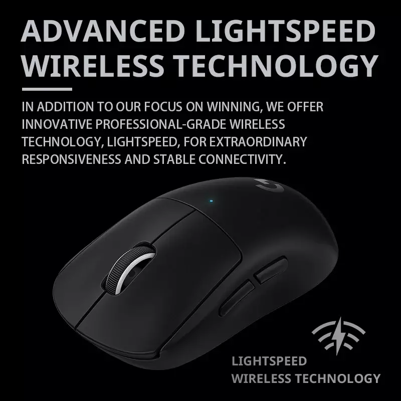 GPW wireless G PRO X SUPERLIGHT Wireless Gaming Mouse Dual-mode Rechargeable Wireless Mouse