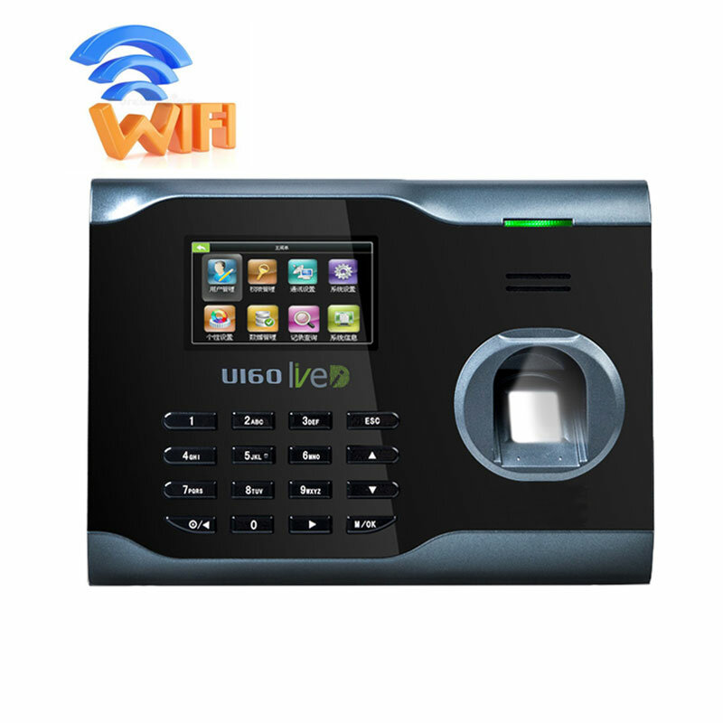 Perangkat Pengenalan Sidik Jari Biometrik Bawaan WIFI U160 Perangkat Pengenalan Sidik Jari Gratis Perangkat Lunak SDK