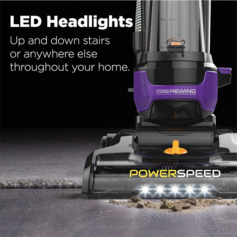 Eureka Powerful Lightweight Upright Vacuum Carpet and Floor,  with Automatic Cord Rewind