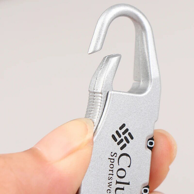 Alloy Combination Code Number Lock Padlock Luggage Lock for Zipper Bag Backpack Handbag Drawer Cabinet Luggage Lock Tools