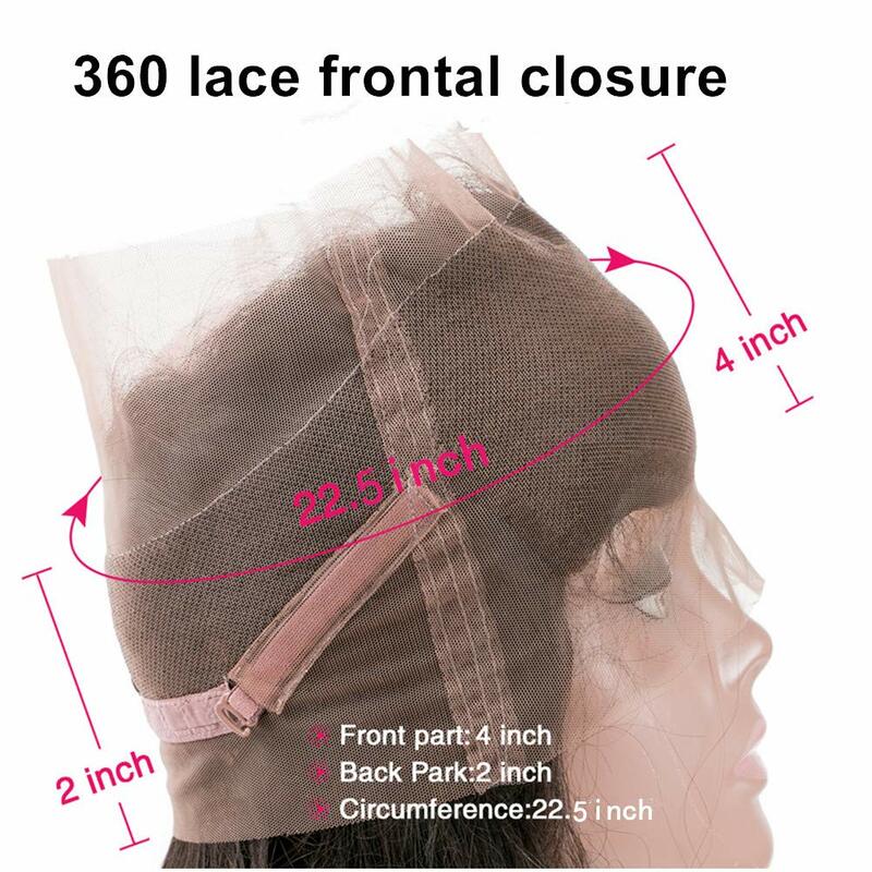 Body Wave 360 Lace Frontal Only  Newmi  360 Lace Closure Human Hair for Women  Pre Plucked 4x4 Closure 13x4 Lace Frontal