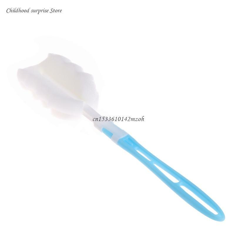 Handy Feeding Cup Infant Nipple Cleaner Sponge Baby Bottle Brush Cleaning Tool Dropship