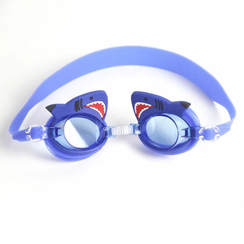 Gafas de natación de silicona con tapones para los oídos para niños, deportes acuáticos con ESTUCHE DE PROTECCIÓN gratis