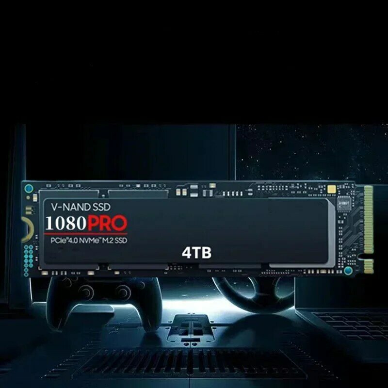 데스크탑 PS5 노트북 PC용 내장 솔리드 스테이트 드라이브, 2024 최신 1080PRO 8TB 4TB 2TB 1TB NVMe 2.0 SSD M.2 2280 PCIe Gen 5.0x4
