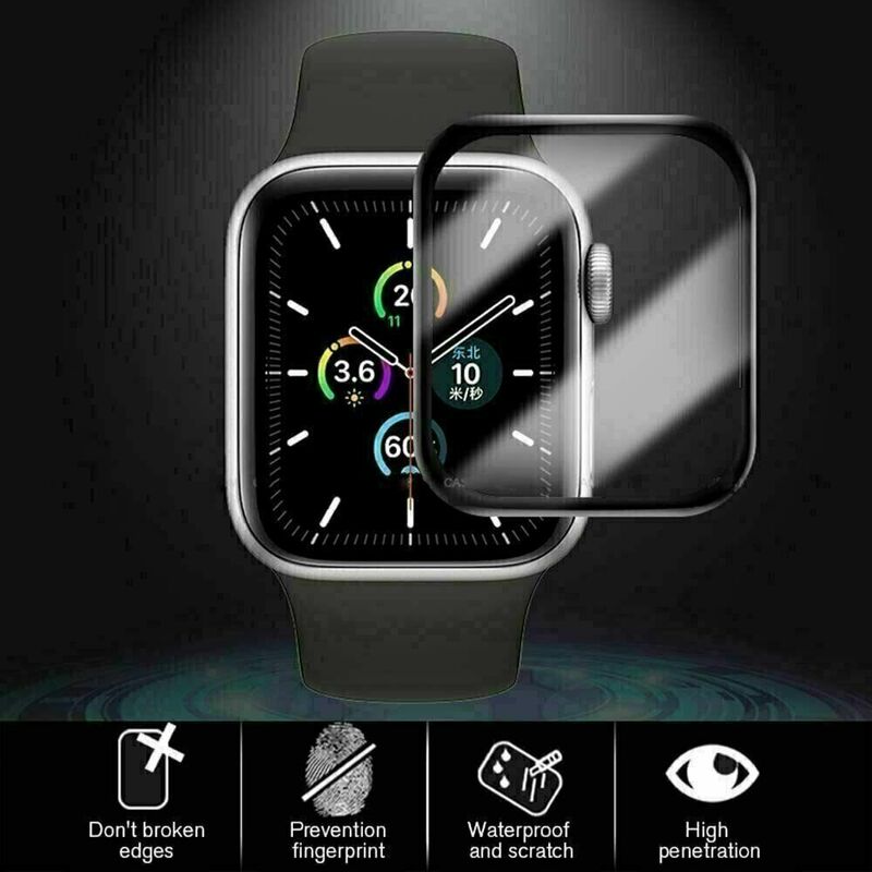 Screen Protector for Apple Watch Ultra 9 8 7 6 SE 5 4 3 2 Anti-Scratch 9D HD Soft Film for iWatch 49mm 45mm 41mm 44m 42mm 40mm