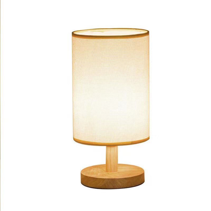 Деревянная настольная лампа с питанием от USB, Современная Скандинавская деревянная настольная лампа, настольная лампа для спальни, теплый белый прикроватный детский ночник