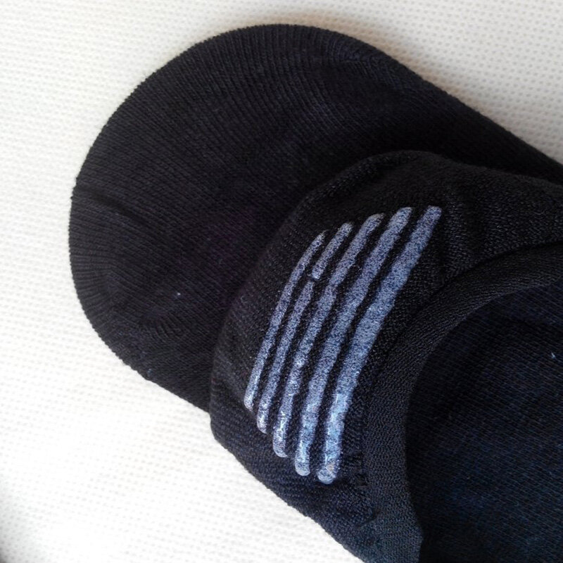 6 paare/los Herren Bambus atmungsaktive unsichtbare Socken niedrig geschnittene lässige Baumwolle Boot rutsch feste No-Show hochwertige Socke