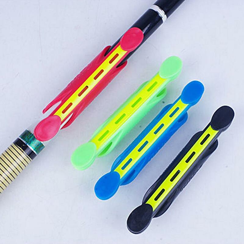 Compact  Premium Colorful Fishing Rod Holder Clips Wire Board Fishing Wire Board Anti-scratch   Fishing Supplies