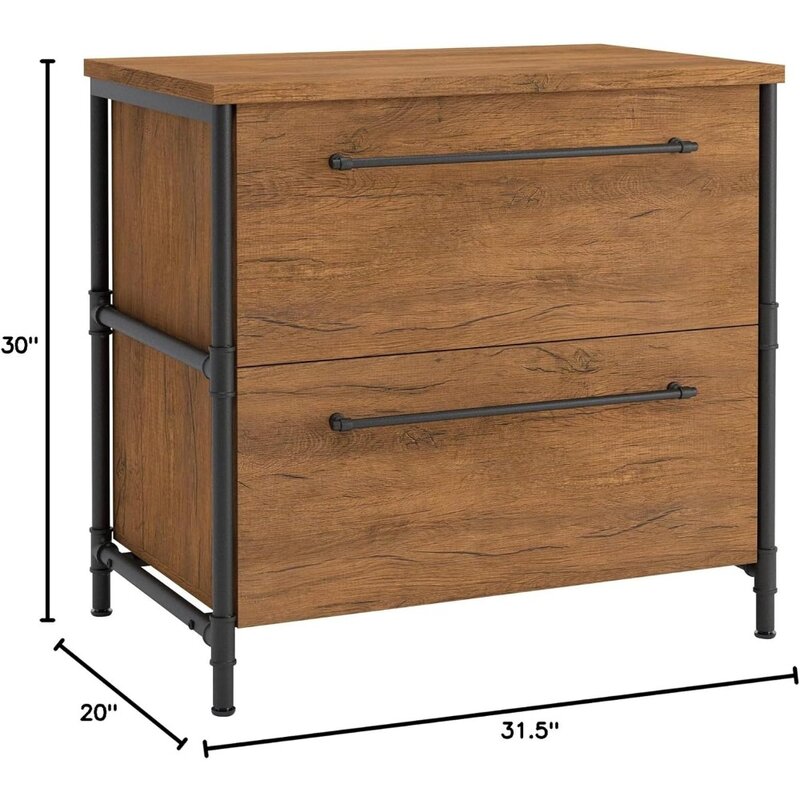 L: 31.50" X W: 20.00" X H: 30.00" Filing Cabinets Iron City Lateral File Storage Cabinet Furniture Office Freight free