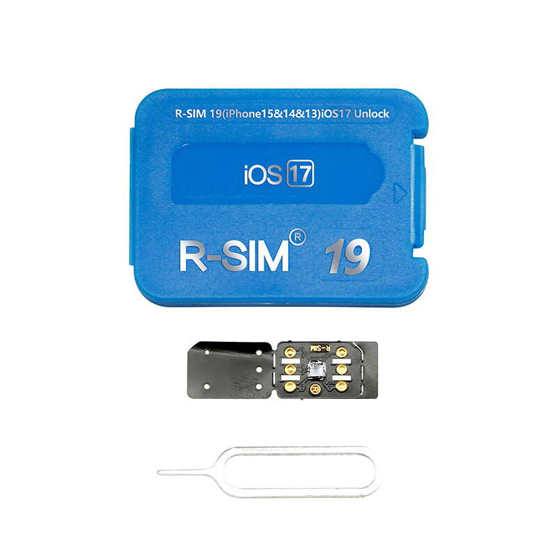 R-SIM19 Новая стабильная карта выпуска IOS17 QPE для полного диапазона разблокировки Apple 6-17