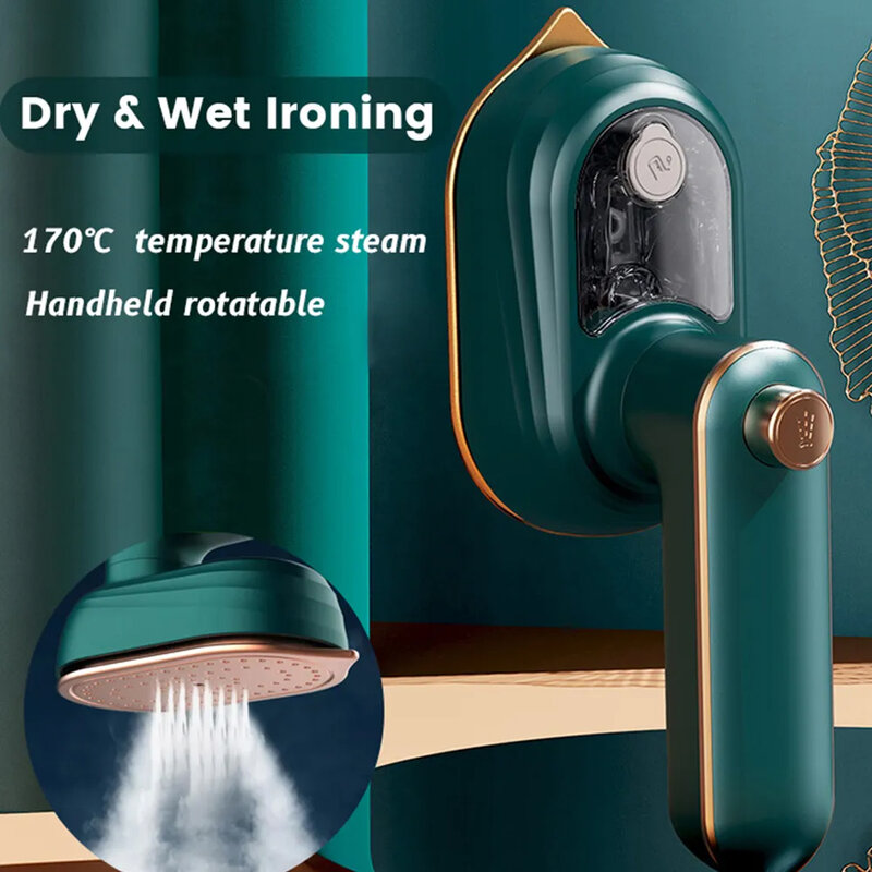 Mini vestuário steamer ferro a vapor portátil handheld casa viajando para passar roupas molhado máquina de engomar a seco