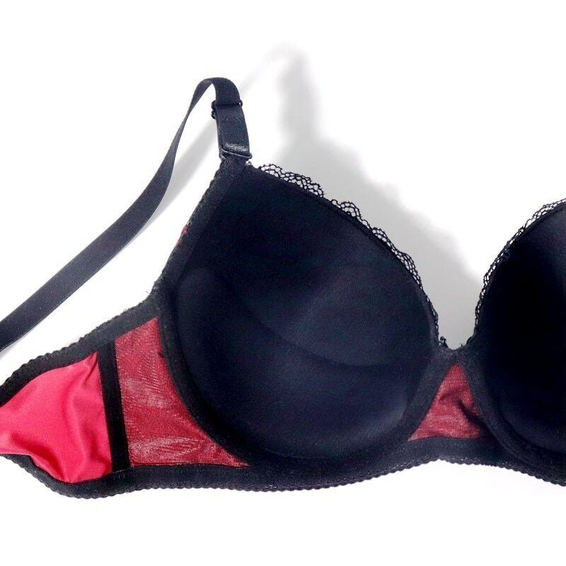 Beauwear 85D-110D plus size women 2 hook and eyes elastic underwear female sexy push up bras with light pad