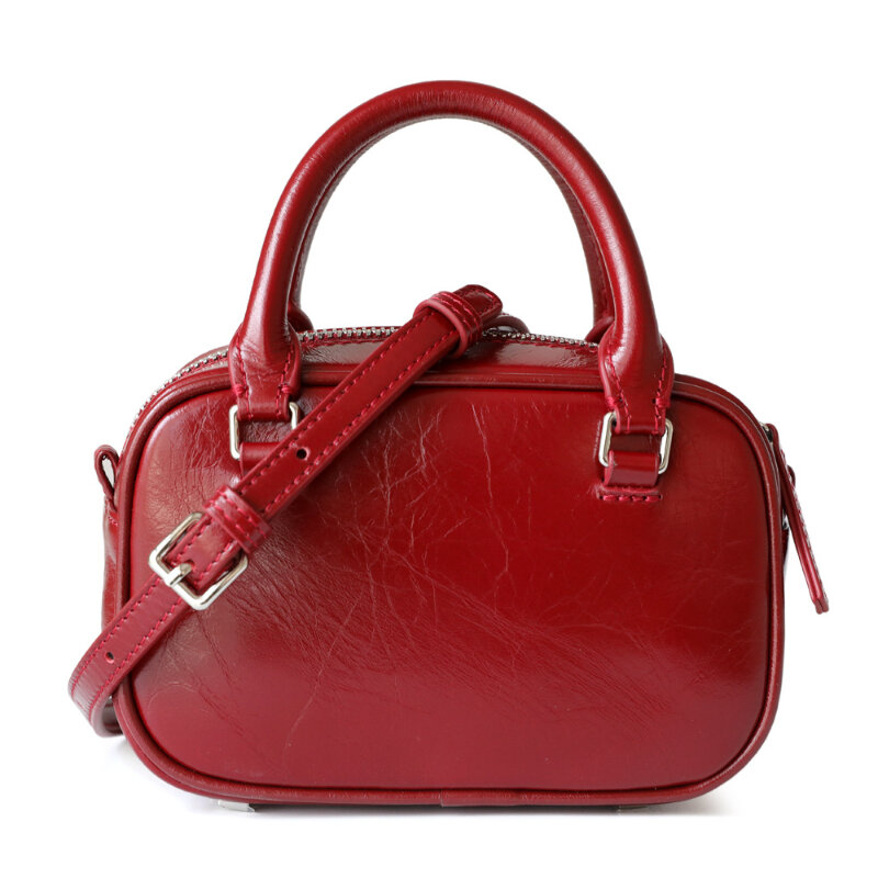 Jonlily Women Genuine Leather Shoulder Bag Female Fashion Handbag Totes Casual Crossbody Bag Small Daybag Purse -KG1337