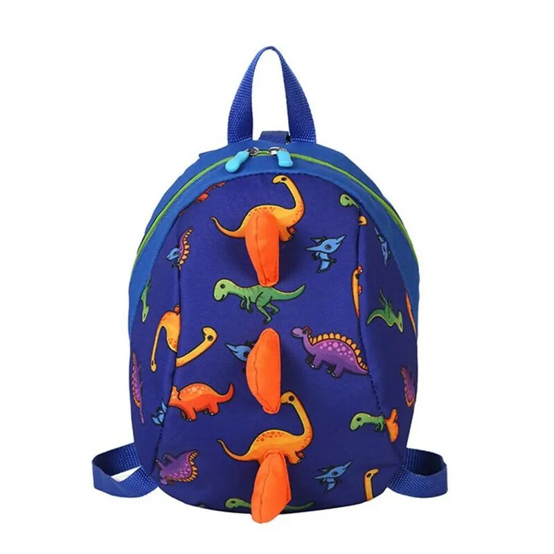 Dropshipping!! Preschool Backpack Dinosaur Pattern Adjustable Straps Lightweight Zipper Closure Preschool School Bag for Outdoor