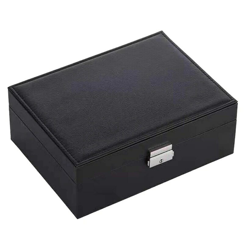 Sophisticated Jewelry Chest Fashionable Jewelry Box Jewellery Case with Dividers
