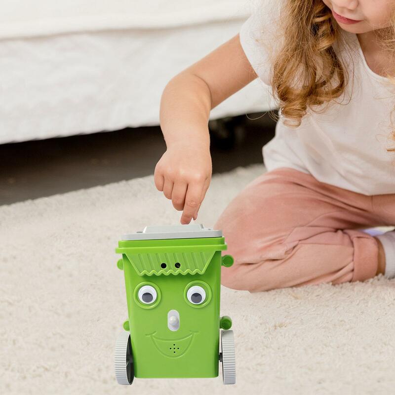Mainan penyedot debu Model tempat sampah kendaraan Mini, mainan penyedot debu untuk festival