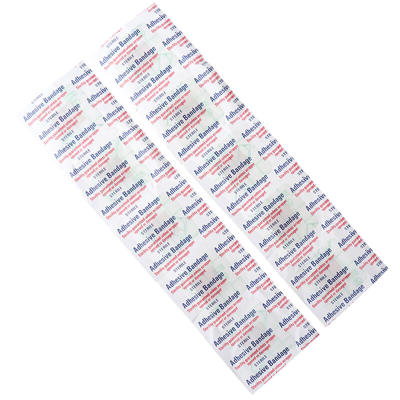 50pcs Hypoallergenic Non-woven Medical Adhesive Wound Dressing Band aid Bandage
