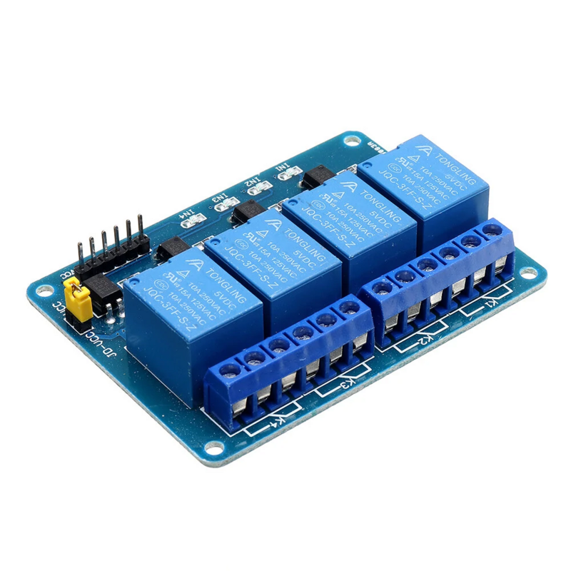 5V 4 Channel Relay Module For PIC ARM DSP AVR MSP430