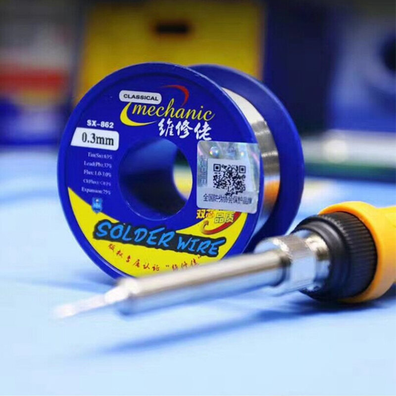 MECHANIC SX-862 183℃ 60g Low Temperature Degree Melting Point Soldering Wire 0.3mm-1.2mm for BGA Solder Wire