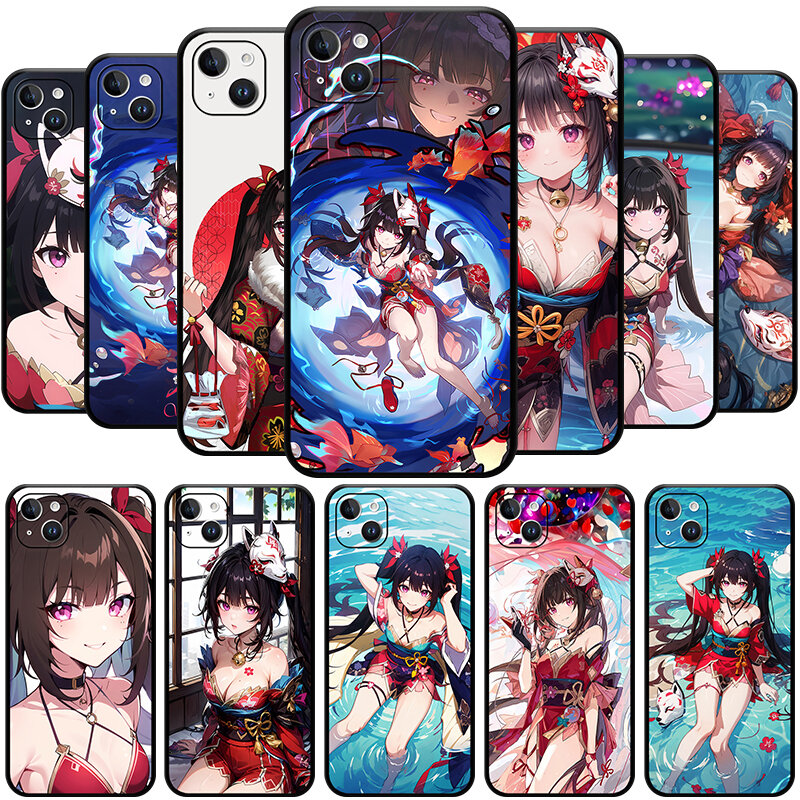 Sparkle Character Honkai: Star Rail Quality 5stars Phone Case for IPhone 15 14 13 12 11 Pro Max Mini XSMax SE3 2 7 8 Plus